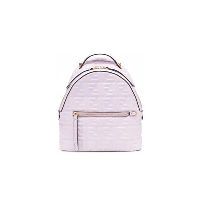 FENDI FF MOTIF EMBOSSED MINI BACKPACK 8BZ038A72VF1BZ4 (25*21*10cm)